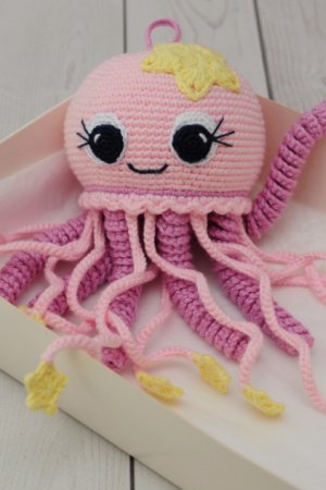 Робота Рожева восьминіжка-  подарунок для дитини