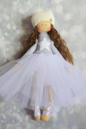 Робота Текстильна лялька, балерина