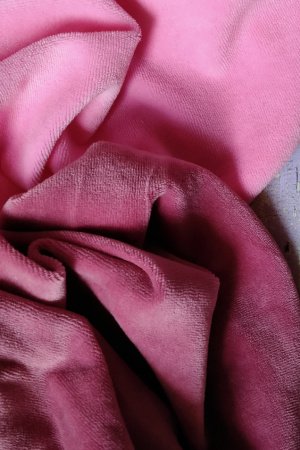 Робота Набір бавовняного велюру для рукоділля рожевий і троянда