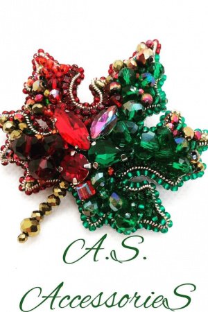 Робота Брошка "Листок"