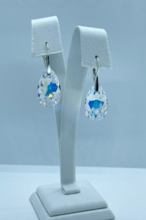 Робота Срібні сережки Капля 