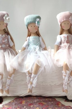 Работа балеринки ручной работы