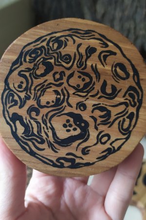 Работа штамп для декора, штамп для набойки на ткани