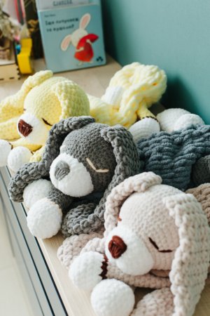 Работа Пижамницы Зайка (Хранитель пижамы), игрушка для сна.