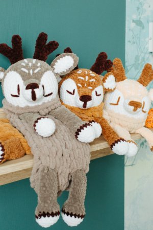 Работа Пижамницы Олень (Хранитель пижамы), игрушка для сна.