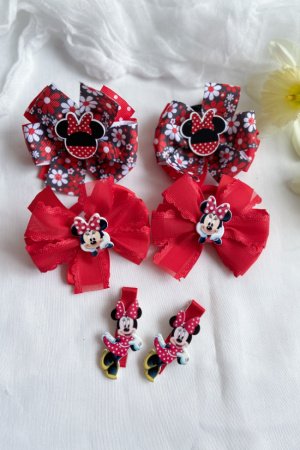 Робота Бантики- резинки та заколки міні маус 3