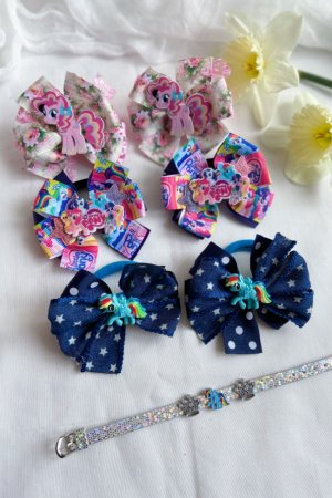 Робота Бантики- резинки і браслет поні 2