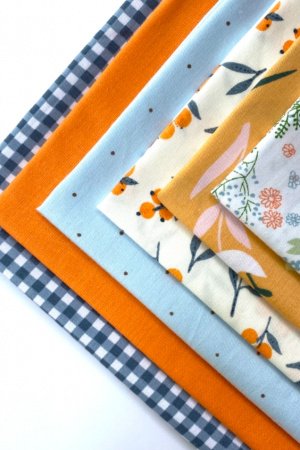 Робота Набір тканин для рукоділля, відрізи хлопку 50х40