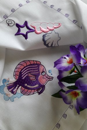 Робота Серветки "Підводний світ фантазій"