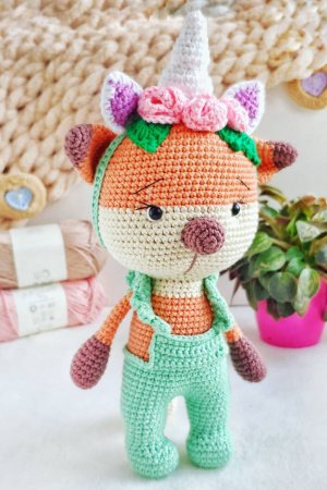 Робота Іграшка дитяча Лисичка з обідком