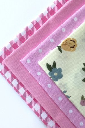 Работа Набор отрезов для рукоделия, ткани 50х40