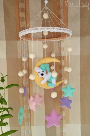 Робота Дитячий мобіль "Умка на місяці"