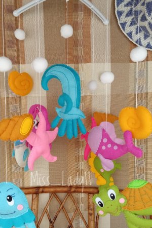 Работа Детский мобиль ′Морские обитатели′