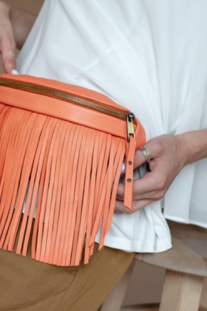 Робота Стильна Бохо Сумка З Бахромою