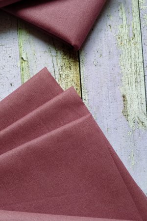 Робота Тканина бавовна для рукоділля темна троянда