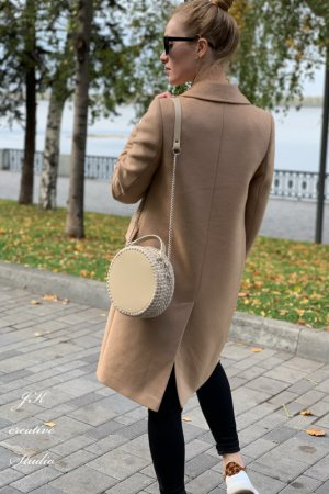 Работа Круглая сумочка "Бохо"