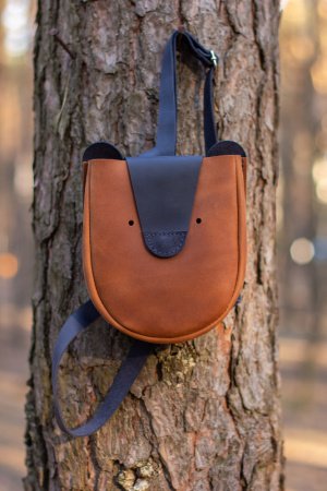 Робота Шкіряний рюкзачок Bruno