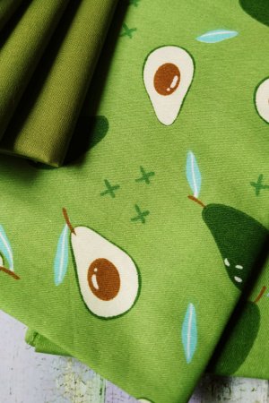 Робота Тканина бавовна для рукоділля авокадо