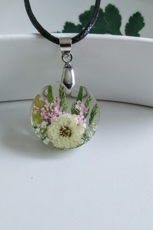 Робота Кулон з квіткою.2