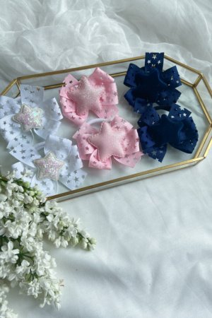 Робота набір бантики- резинки в садік ,бантики в школу 4