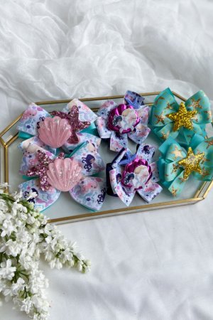 Работа Набор бантики- резинки в садик, бантики в школу 11