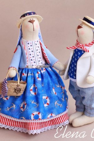 Робота Пара зайчиків  « Морські «