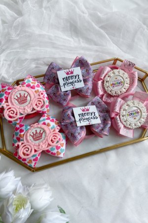 Робота Набір бантики- резинки в садік ,бантики в школу принцеси