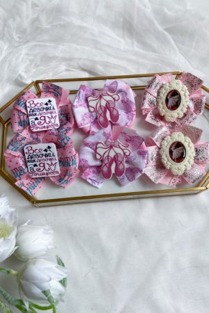 Робота Набір бантики- резинки в садік ,бантики в школу  балет