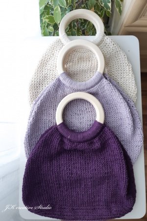 Робота Сумочка-авоська на дерев'яних ручках