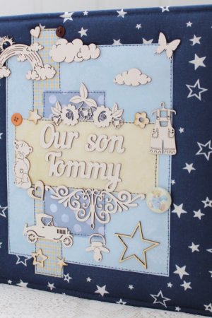 Робота Величезний альбом ручної роботи для малюка