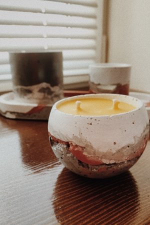 Работа Соевая свеча 