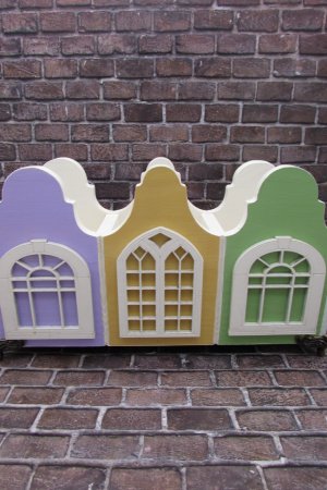 Работа Карандашница,органайзер Голландские домики