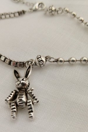 Робота Браслет срібний з підвісками