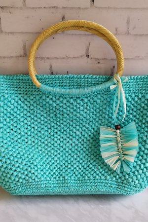 Работа Сумка в цвете Tiffany