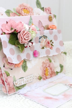 Робота Велика жіноча листівка ручної роботи в наявності