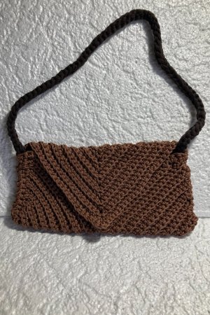 Робота сумка-клатч, шоколадного кольору.