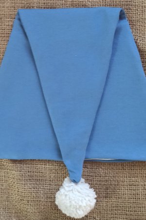 Работа Ночной колпак Классик, синий.