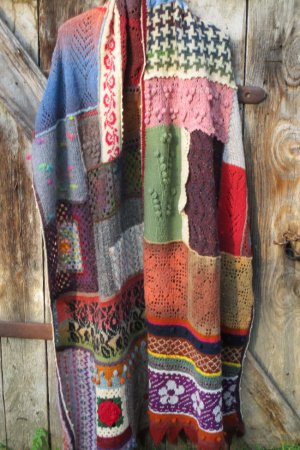 Работа Палантин " Калейдоскоп"