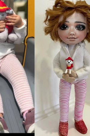 Робота Лялька замовити лялька по фотографії лялька дівчинка