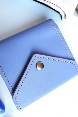 Работа Малый женский кожаный кошелек (ручная работа)