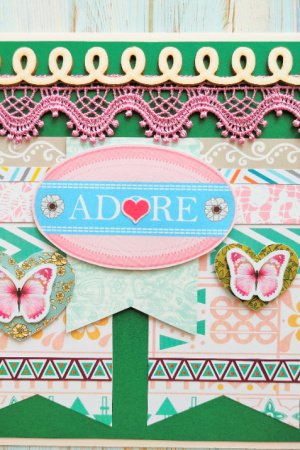 Работа Открытка "Adore"