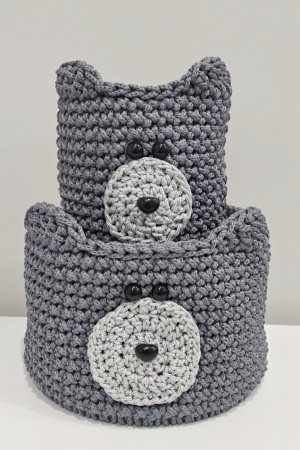 Работа Набор корзинок "Ведмедики", 2 шт