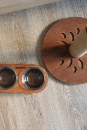 Работа Миски для животных «Three line»