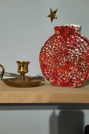 Робота Ваза керамічна Гранат