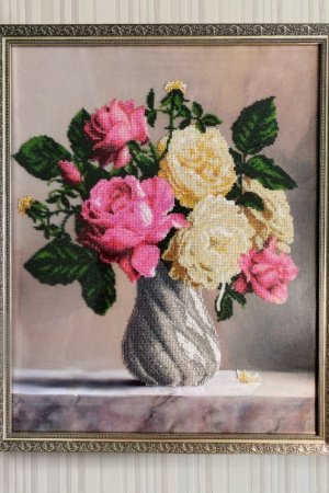 Работа Букет роз. Доставка по счет магазина