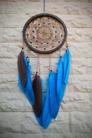 Работа Ловец снов с авантюрином