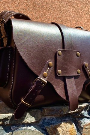 Робота Сумка з натуральної шкіри , кожаная сумка