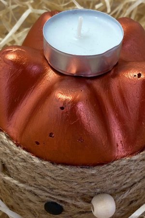 Робота свічник з бетону