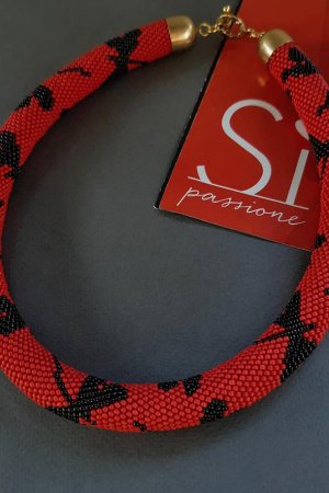 Работа Жгут из японского бисера "Dragonfly"