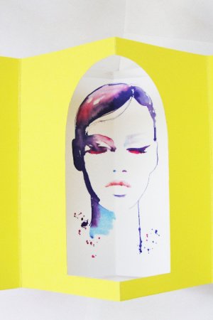 Робота Об'ємна листівка "Квітковий настрій"